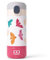 MONBENTO - Gourde Isotherme Enfant Pop rose Birds - Bouteille Isotherme pour Enfant 360 ml - Isotherme jusqu'à 12h Boissons Chaudes/Froides - Idéale pour École/Randonnées - Sans BPA - Oiseaux
