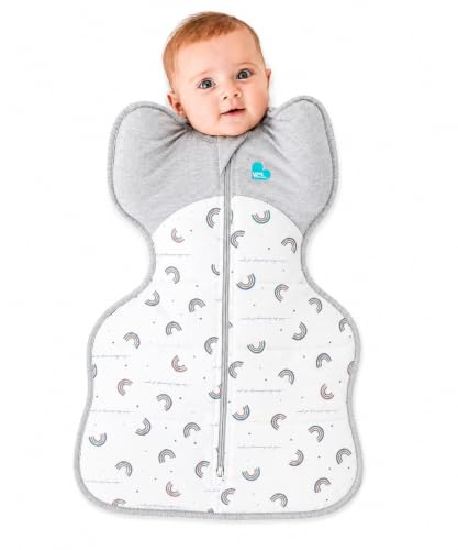 Love To Dream Swaddle Up, M 6-8.5kg, White, 2.5 Tog