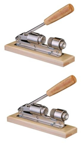 PRETYZOOM 2 Pièces ouvre-Noix opération Casse-Noix broyeur Moulin à Noix Outil de Casse-Noix craquelin aux Noix Casse Amande Casse Noix Outil d'ouverture de Noyer Vert Pinces en Noyer Bois
