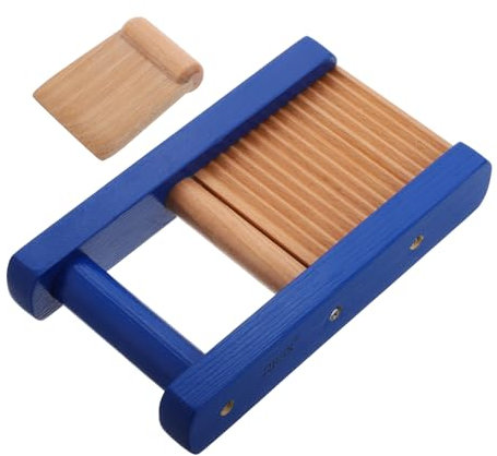 KONTONTY Instrumento De Percusión De Madera para Musical Raspador y Golpecito Educación Musical Temprana