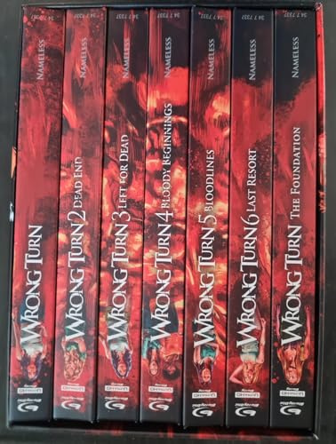 WRONG TURN SCHUBER EDITION - COVER A - 7x MEDIABOOKS TEIL 1 - 7 - BD/4K-UHD