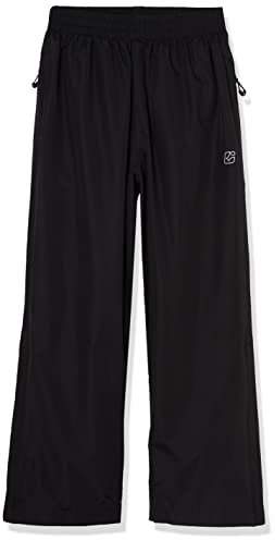 Killtec Enfant Pantalon de Pluie avec Fermeture éclair sur la Jambe, Pliable Airiko Jr, Schwarz, 152, 31966-000