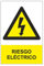 Normaluz RD30907 - Señal Riesgo Eléctrico Aluminio 0,5 mm 21x30 cm con CTE, RIPCI