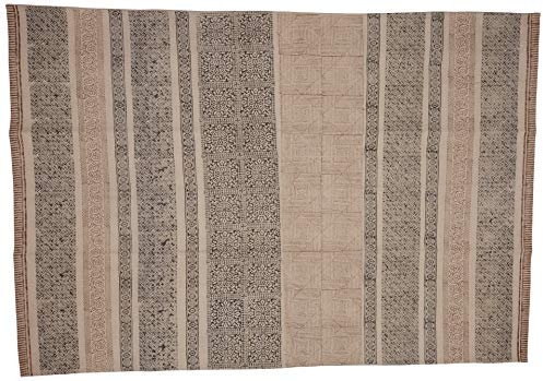 Jute & Co. Teppiche Teppich Olbia, Dim. 140 x 200 cm, 100% Baumwolle, Mehrfarbig, one Size