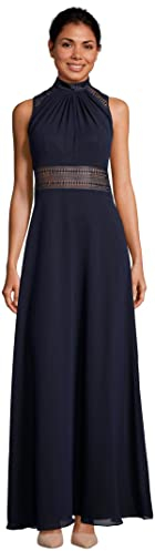 Vera Mont Damen Abendkleid rückenfrei Night Sky,40