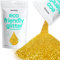 Hemway Eco Friendly Biodegradable Glitter - Gold | Ultrafine Plant-Based Metallic Flakes for Arts & Resin Crafts | Bio Supplies for Festival, Hair, Face, Body & Nail Art Decoration | 100 g