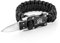 Ours Furtif Armband Cobra Paracord Survival Bracelet - Schwarz - Überlebensarmband Verstellbare - Prepper - Survival, Camping, Wandern, Notfall, Bushcraft Ausrüstung, Überlebensausrüstung, EDC Tool