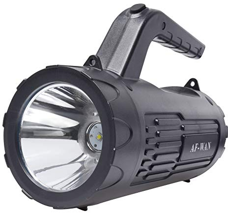 AF-WAN - Linterna LED ultra potente, linterna LED impermeable 6000 mAh linterna de bolsillo recargable linterna linterna linterna linterna linterna linterna cable USB incluido para senderismo Ustellar