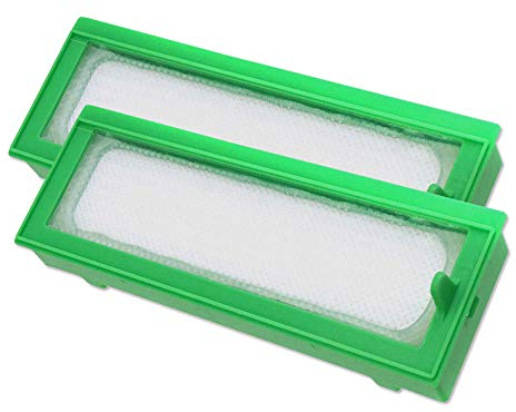 MohMus Premium Filterset - 2X HEPA Filter geeignet Für Vorwerk Kobold Roboter VR 200, VR200 | Staubsaugerfilter - Zubehör - Ersatzteile