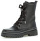 Gabor Damen Combat Boots, Frauen Stiefeletten,Wechselfußbett,Best Fitting,stiefel,bootee,booties,halbstiefel,schwarz (weiss),39 EU / 6 UK
