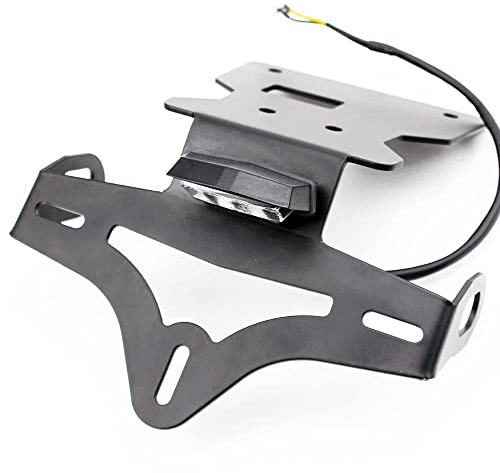 Tail Tidy For HONDA MSX 125 Grom 2021 2022 Motorrad Registration Licence Plate Holder Fender Eliminator Bracket Mount Nummernschild Light, Schwarz