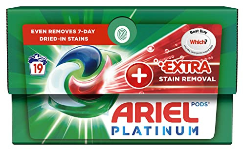 Ariel All-in-1 Pods Washing Liquid Laundry Detergent Tablets/Capsules, 76w (19x4) Platinum