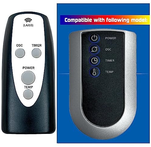 Replacement Remote Control for Lasko 2033674 S16612 S16614 S18610 S18965 Pedestal Fan