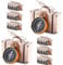 30 Stück Premium Mini Kompass Gastgeschenke Kreative Themenhochzeit für Gäste mit Kraftanhänger und Jute-Schnur Hochzeit Reise Thema Party Dekorationen nautische Weihnachtsschmuck