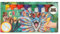 Depesche 12177 Dino World - Wachsmaler mit Dino-Topper, 8 Wachsmalstifte im Karton-Etui