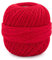 Häkelgarn 10 von Gründl, Filethäkelgarn,Stärke 10, 50 g / 280 m,100% Baumwolle, NS 1,25-1,5 (17 kaminrot)