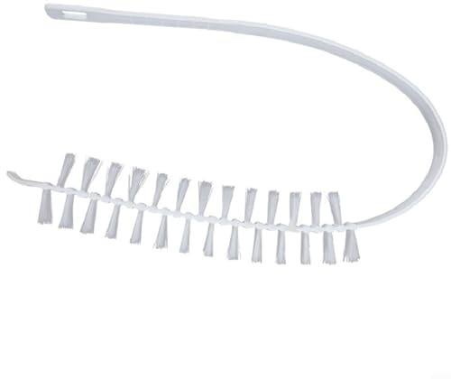 FACAIIO Cepillo de limpieza rodante para eliminar pelusas y polvo en la lavadora de tambor, cepillo de limpieza para lavadora, cepillos de nailon (1 unidad)