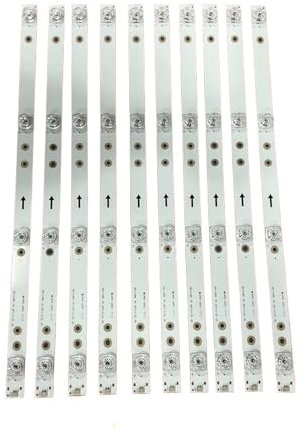 AQXYYWEI Kit 10 Uds 4LED tira de LED for iluminación trasera for TV de 50 JP50UHD110-4K MS-L1469 JS-D-JP50EU-042EC E50EU1000 MCPCB E50EU1000MCPCB (Color : 100pcs For 10 TV)