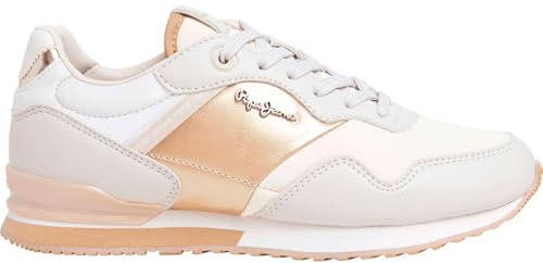 Pepe Jeans London Shine beige Turnschuhe