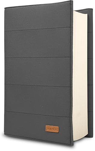 HANOI Collection® Custodia per libri di lettura regolabile imbottita. Custodia imbottita grande per libri