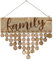 2024 planner Family Holiday Plaque DIY Wall Calendar Wooden Birthday Reminder Calendar (One Size)