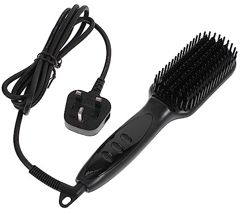 minkissy Plancha De Pelo Peine Alisador Eléctrico De Velocidades Negativos Para y Pelo