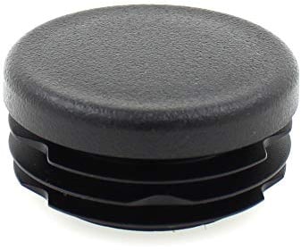 16 Pieces - Variety of Sizes - Round Tube Ribbed Inserts End Caps Stoppers Plugs for Table Chair Furniture Legs by Lifeswonderful (22mm)