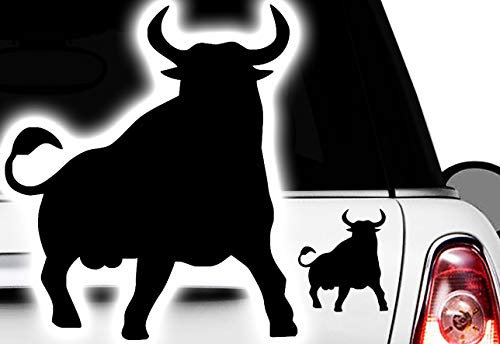 HR-WERBEDESIGN 1x STIER Bullen Toro Spanien 12cm Auto Aufkleber Decal hardcorexx