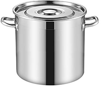 Stock en acier inoxydable Pots Casserole soupe Cocotte & Couvercles (20 litres / 30,5 cm), Marmite avec couvercle