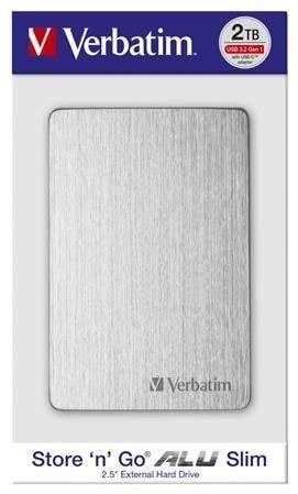Verbatim Store n Go 2.5 Alu USB3.2 2TB silver