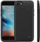 WELUV Coque de batterie pour iPhone 6 6s 7 8 SE 2020 - 4000 mAh - Avec support de batterie - Ultra fine - Noir - Cadeau