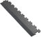 Ecotile Garage Flooring Edge Ramp - PVC Interlocking Floor Tile Edge Ramp, Gym Matting (Graphite)
