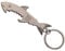 Shark Bottle Opener Metal Keyring Creative Keychain Pendant for Openning Wine Bottle Hang Key Decoration