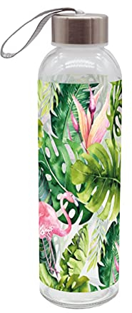 infinite by GEDA LABELS (INFKH) Tropic Gourde unisexe en verre Multicolore 500 ml
