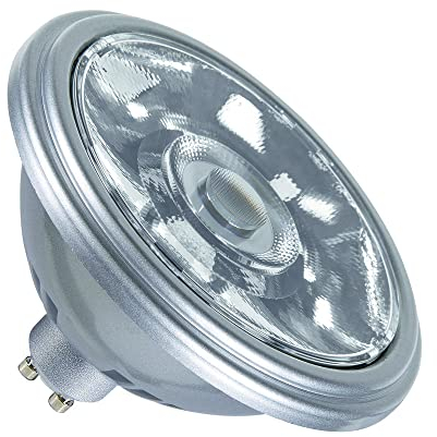 SLV LED Lampe QPAR111 / Leuchtmittel, Lampe, LED / GU10 4000K 12.5W 1000lm silber dimmbar