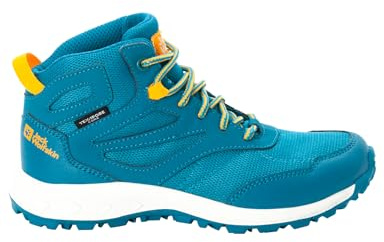 Jack Wolfskin Unisex Kinder Woodland Texapore Mid K, Scuba, 33 EU