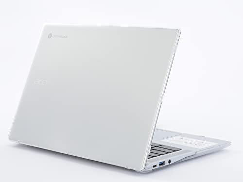 mCover Étui compatible avec Acer ChromeBook 514 CB514-2H Series 2022 ~ 2023 14 uniquement (ne convient pas aux autres modèles Acer) – Transparent