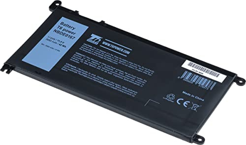 T6 Power Akku für Dell Insprion 15 (5568, 5578), Vostro 14 (5468), 15 (5568), 3680mAh, 42Wh, 3cell, Li-ion