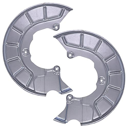 ATEC Germany 2x Placa de anclaje delantera izquierda y derecha protección contra salpicaduras para disco de freno