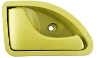 Poignée de porte intérieure de voiture pour Renault Twingo pour porte gauche 7700309313 (couleur : jaune) BBB