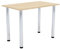 AKKE Esszimmertisch 70 cm x 40 cm Esstisch Kleiner Tisch Küchentisch Schreibtisch Dining Table Esszimmermöbel Chrombeine