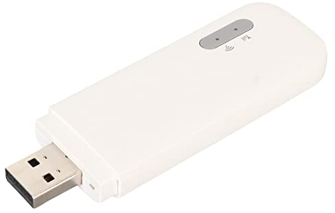 Dpofirs 4G LTE Wireless USB Dongle Modem Stick WLAN-Adapter 4G-Router mit SIM-Kartensteckplatz, Auto-Hotspot Pocket Mobile WLAN für Unterwegs, Bis zu 10 Benutzer