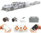 Remote Control and Motor Upgrade Kit for Lego Technic 42156 Peugeot 9X8 24H Le Mans Hybrid Hypercar (Model Not Included)