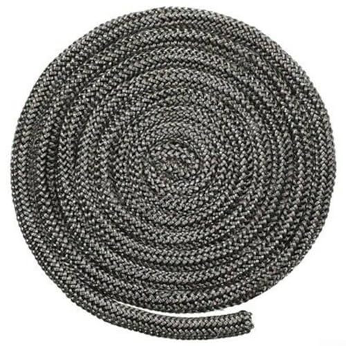 Junta de cuerda de fibra de vidrio para puerta de estufa de leña, aislamiento de alta temperatura, suave, elástico, larga vida útil, chimenea, caldera, horno, 10 x 4000 mm