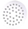 F Fityle Pommeau de Douche à Pluie, pommeau de Douche à Pluie réglable au Plafond ou au Mur en Acier Inoxydable pour Toilettes, Spa, hôtel, Maison, 10CM