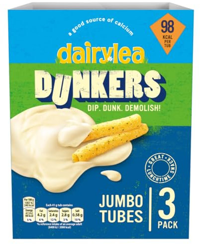Dairylea Dunkers Jumbo, 3 x 41g