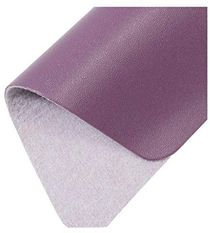 39.4 x 54.3 (100cm x 138cm) Kunstlederrolle für Schleifen Ohrringe Handtasche Geldbörse Nähen Basteln, Polsterreparatur Dekorieren Ledersessel Sofa(Light purple,1.38X5m)