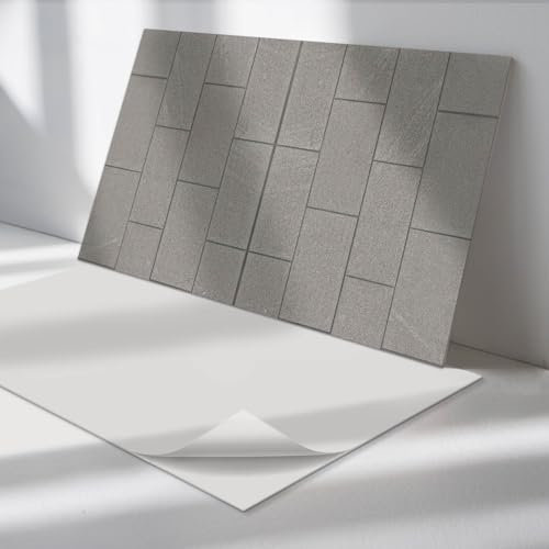 Wandtafeln 40x20 cm Rechteckig Schutz vor Schäden Dekoration Bodenbelag Mehrfachpackung Wasserdicht Spritzwassergeschützt Vinyl Gestaltung - Muster aus Steinfliesen