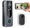 Home Vista Doorbell Camera Wireless 180°DFOV Ultra-Wide Video Doorbell Wireless | 4000mAh-Battery, Ring Chime Included, Head-to-Toe View, No Monthly Fee
