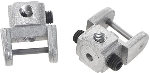 Double Scrollsaw Holder Rusts Resistant Stainless Steel Handsaw Clamps for Accurate Wood Cutting Projects Professional Woodworking Tool